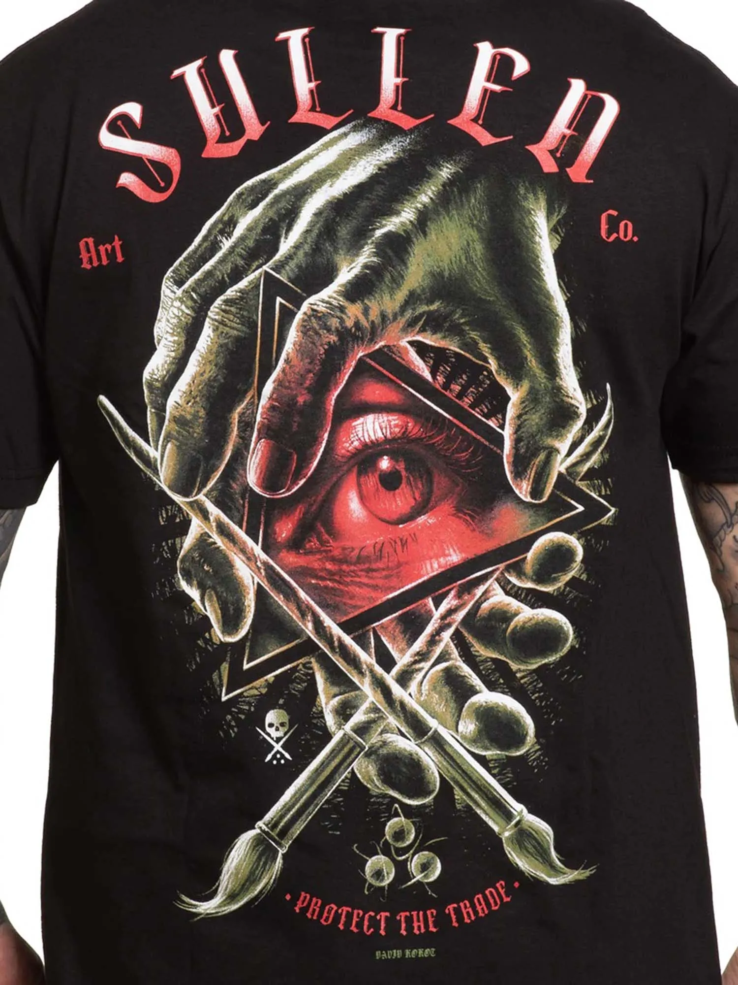 Sullen Men's Illuminati Short Sleeve Standard T-shirt