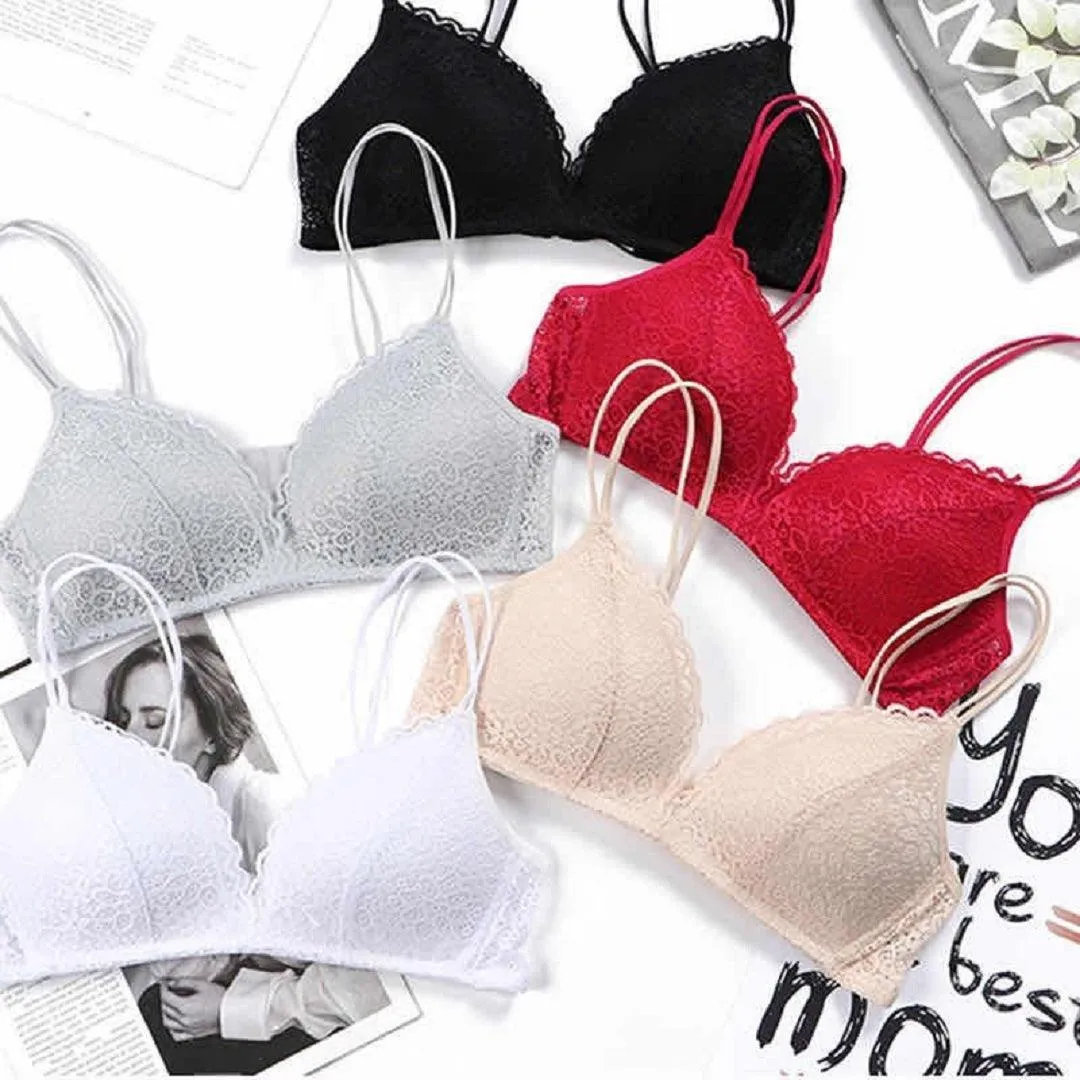 Tank Top Bras Women Seamless Wire Free Padded Bra Bralette Bra for Bridal