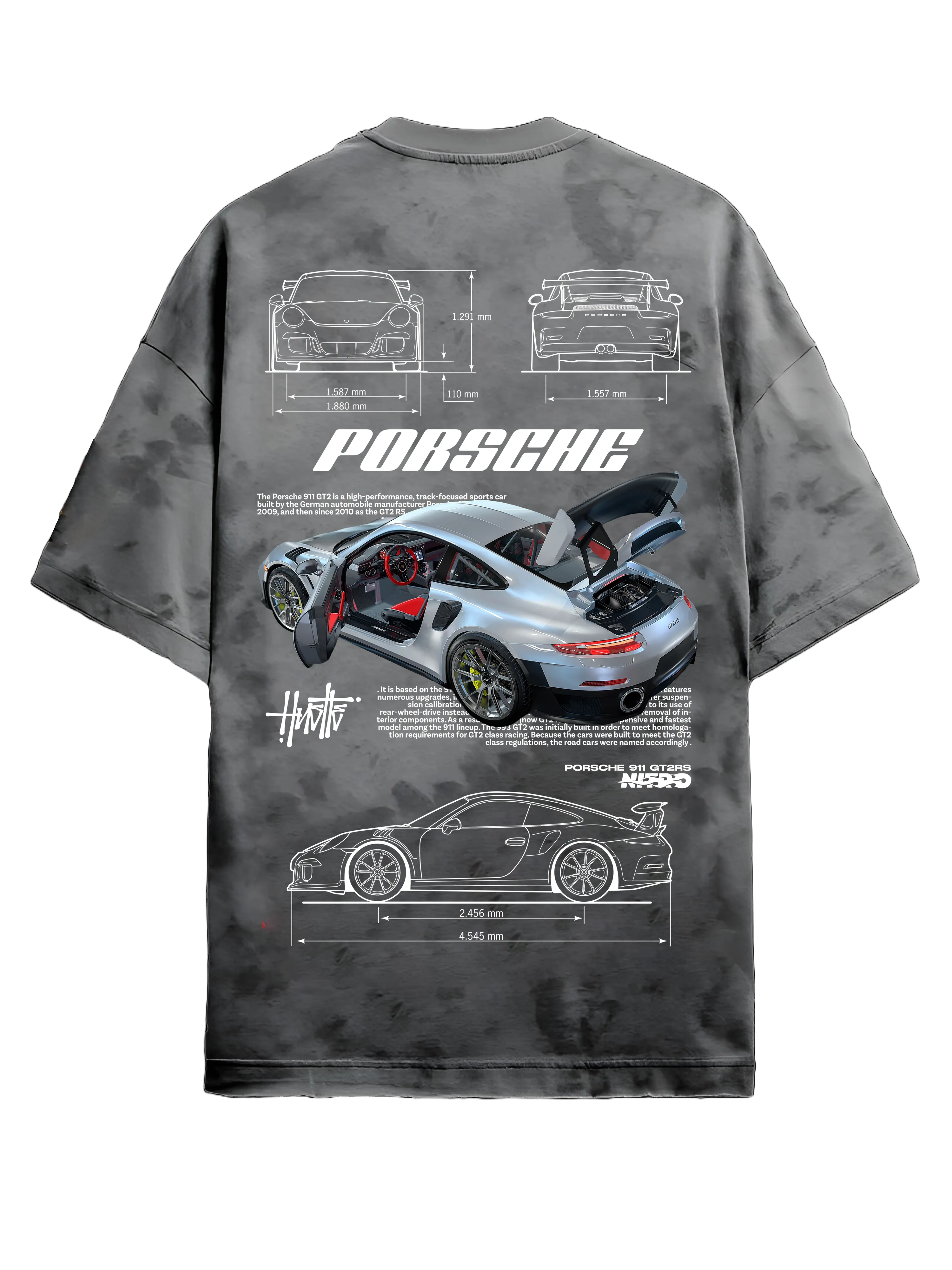 THE PORSCHE - OVERSIZED T-SHIRT