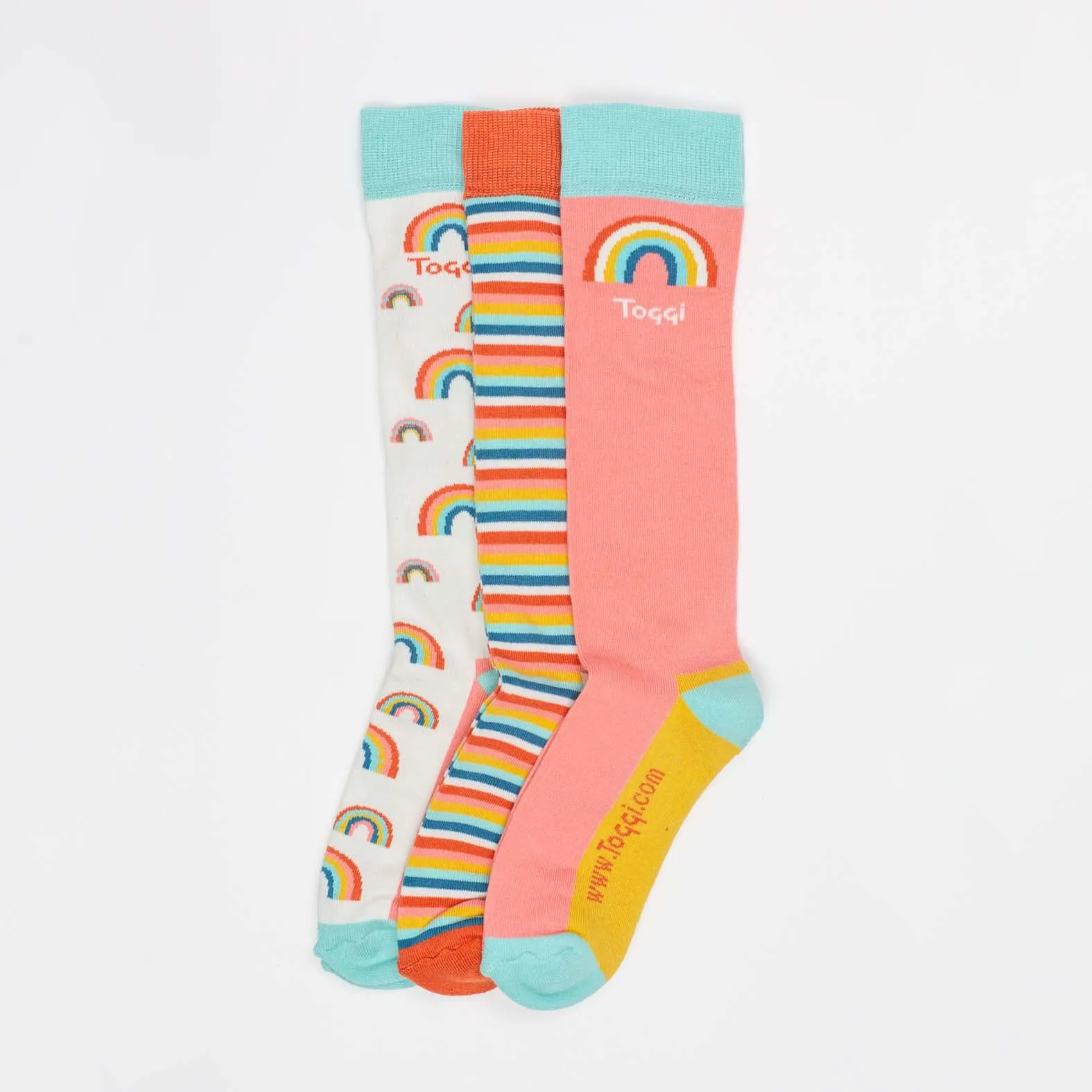 Toggi Rainbow 3 Pack of Socks