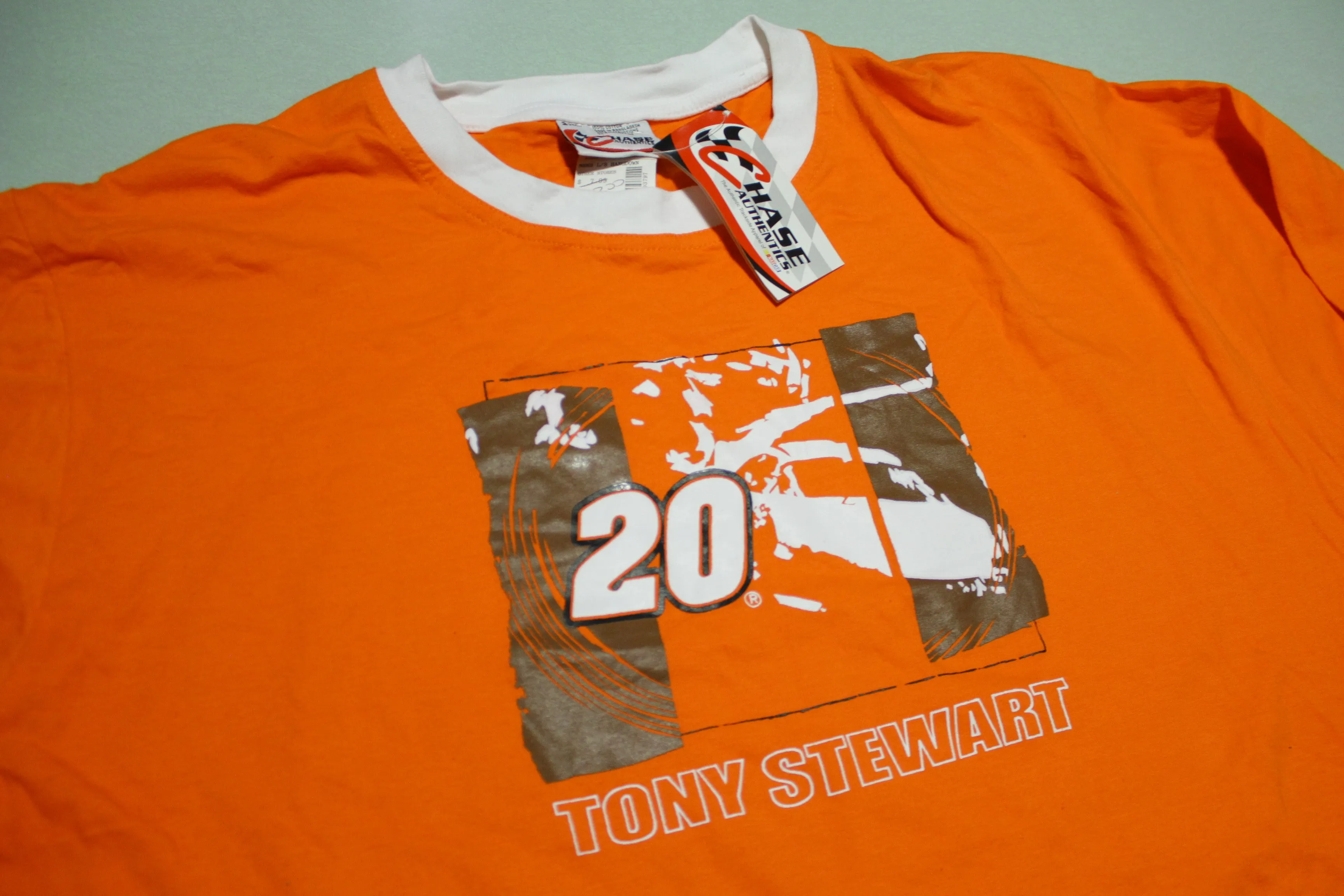 Tony Stewart 2004 Home Depot Chase Authentics Nascar Long Sleeve T-Shirt