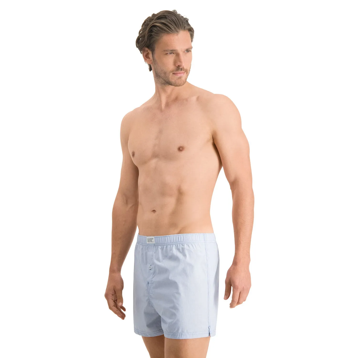 Levis Men Woven Boxer 2 Pack - Blue