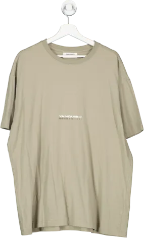 Vanquish Beige Athletics Division T Shirt UK L