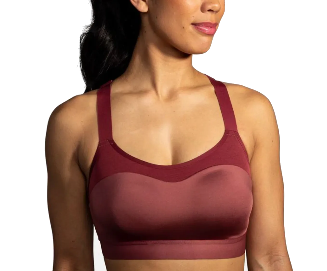 W Brooks Dare Racerback Run Bra, DD