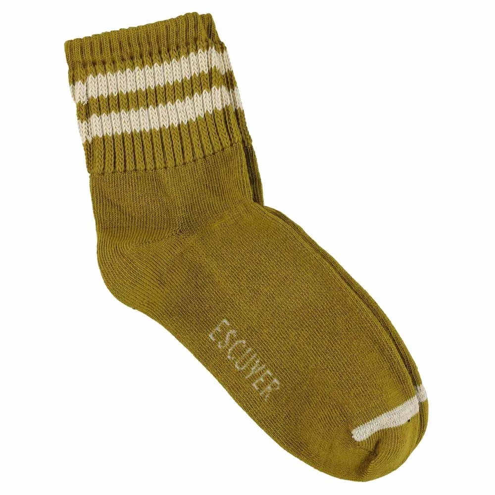 Women Ankle Socks Bronze / Ecru