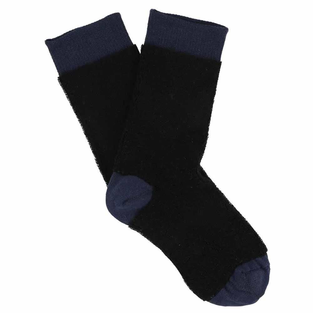 Women Fluffy Socks - Black