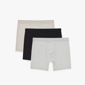 XIX Boxer Briefs 3 Pack [Stone/Grey/Black]