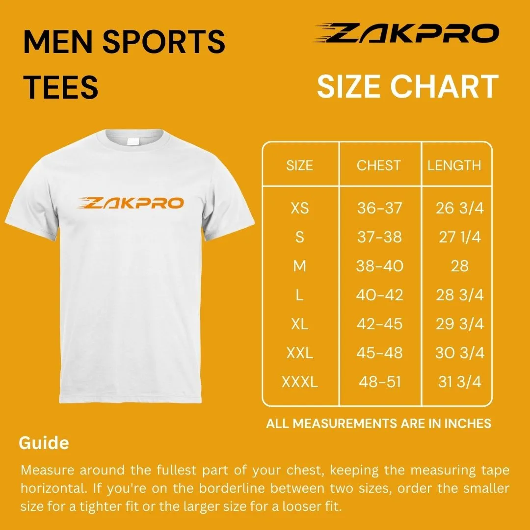 ZAKPRO Sports Tees for Men (Maze Run)