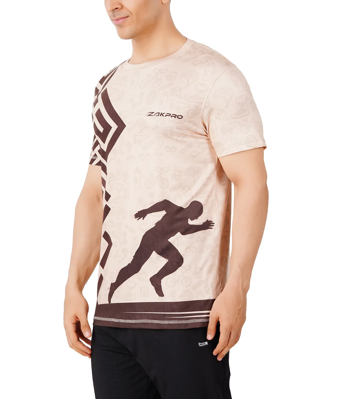 ZAKPRO Sports Tees for Men (Maze Run)